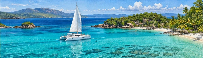 Croisière en catamaran